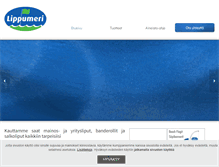 Tablet Screenshot of lippumeri.fi